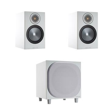Monitor Audio Bronze 5010SW Højttalersystem Hvid